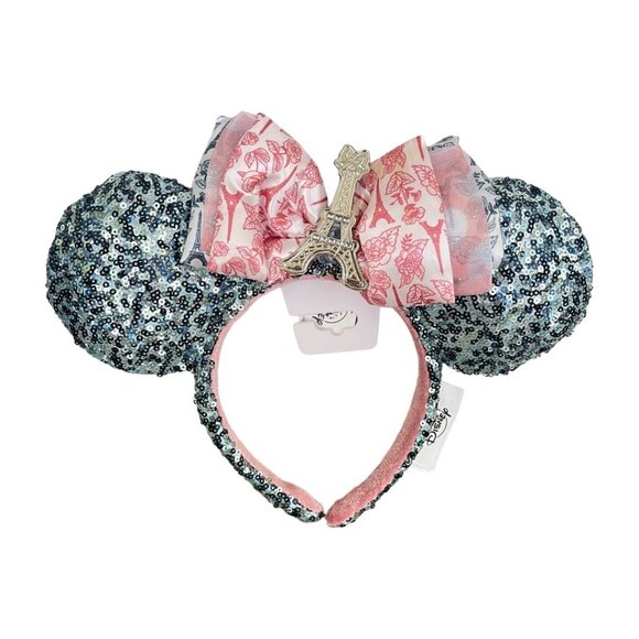 Disney Parks Epcot France Eiffel Tower Minnie Mouse Ears Headband - Picture 9 of 9